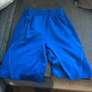 Blue champs shorts